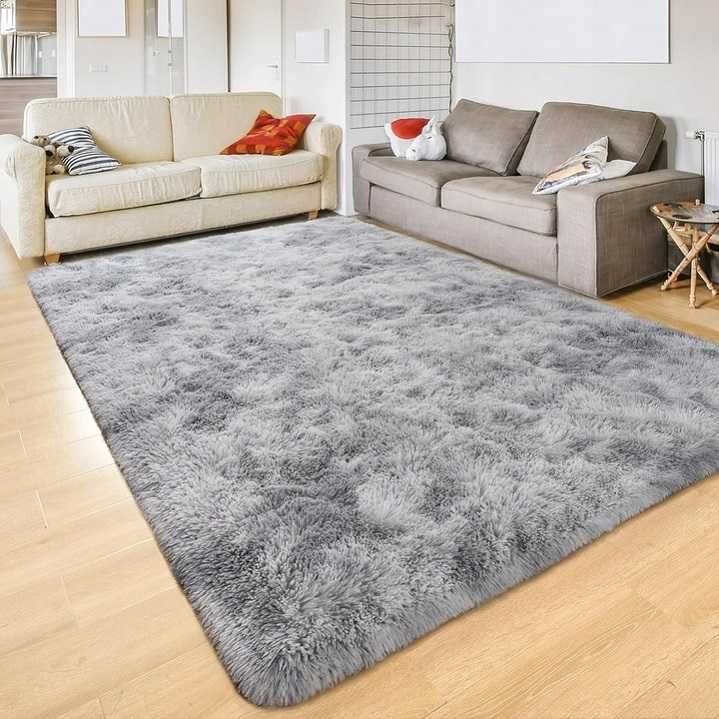 ZESTAW NOWYCH 2x dywanów Pluszowy Dywan Shaggy Puszysty 120x170 Miękki