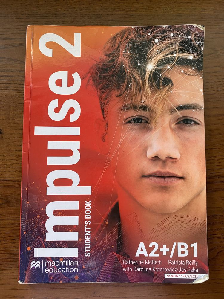 Podręcznik z Angielskiego Impulse 2. 1 klasa technikum/liceum