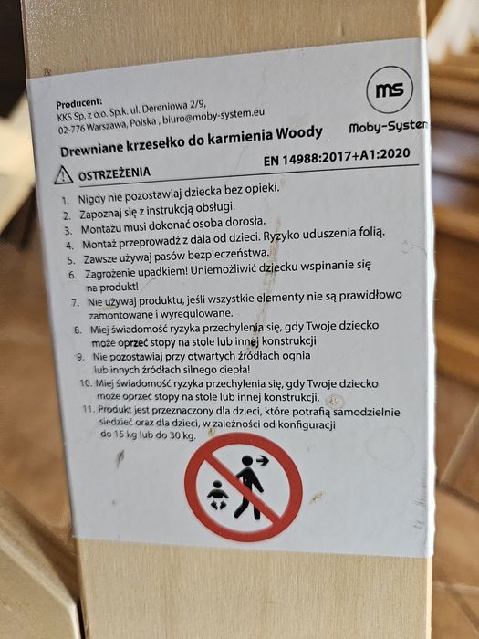 Sprzedam krzesełko do karmienia