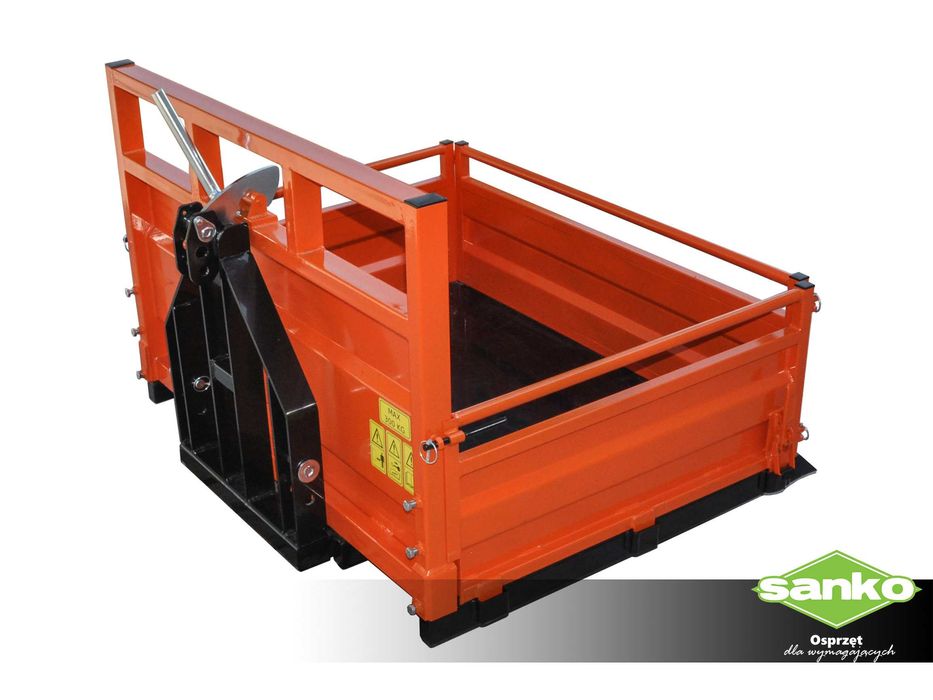 Skrzynia transportowa z manualnym kiprem