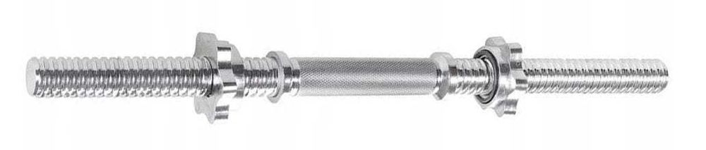 Gryf krótki do hantli gryfik śrubowy 40cm 30mm zestaw 2 sztuki DW