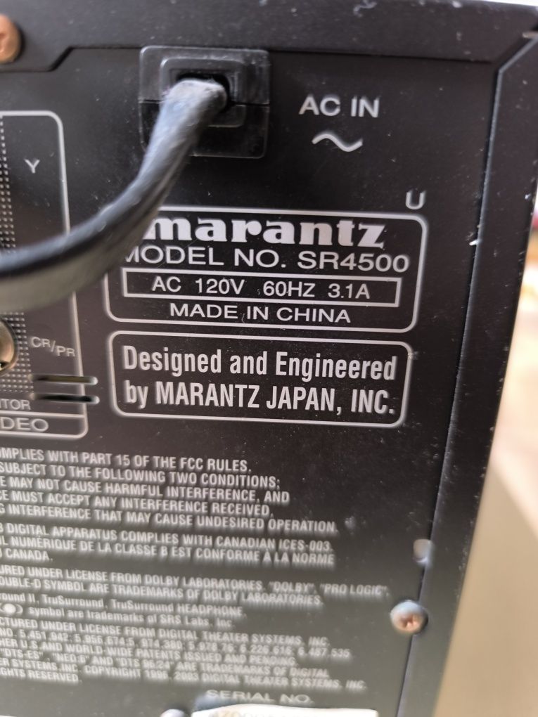 Marantz SR4500 7.1