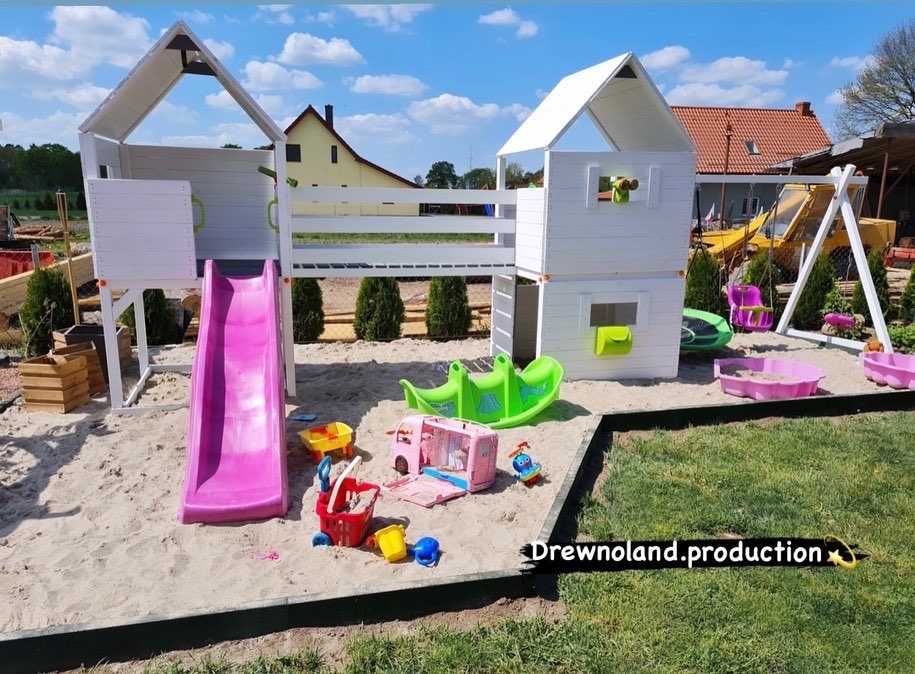 TOTALNA wyprzedaż posezonowa! Plac zabaw wykonany kompleksowo!