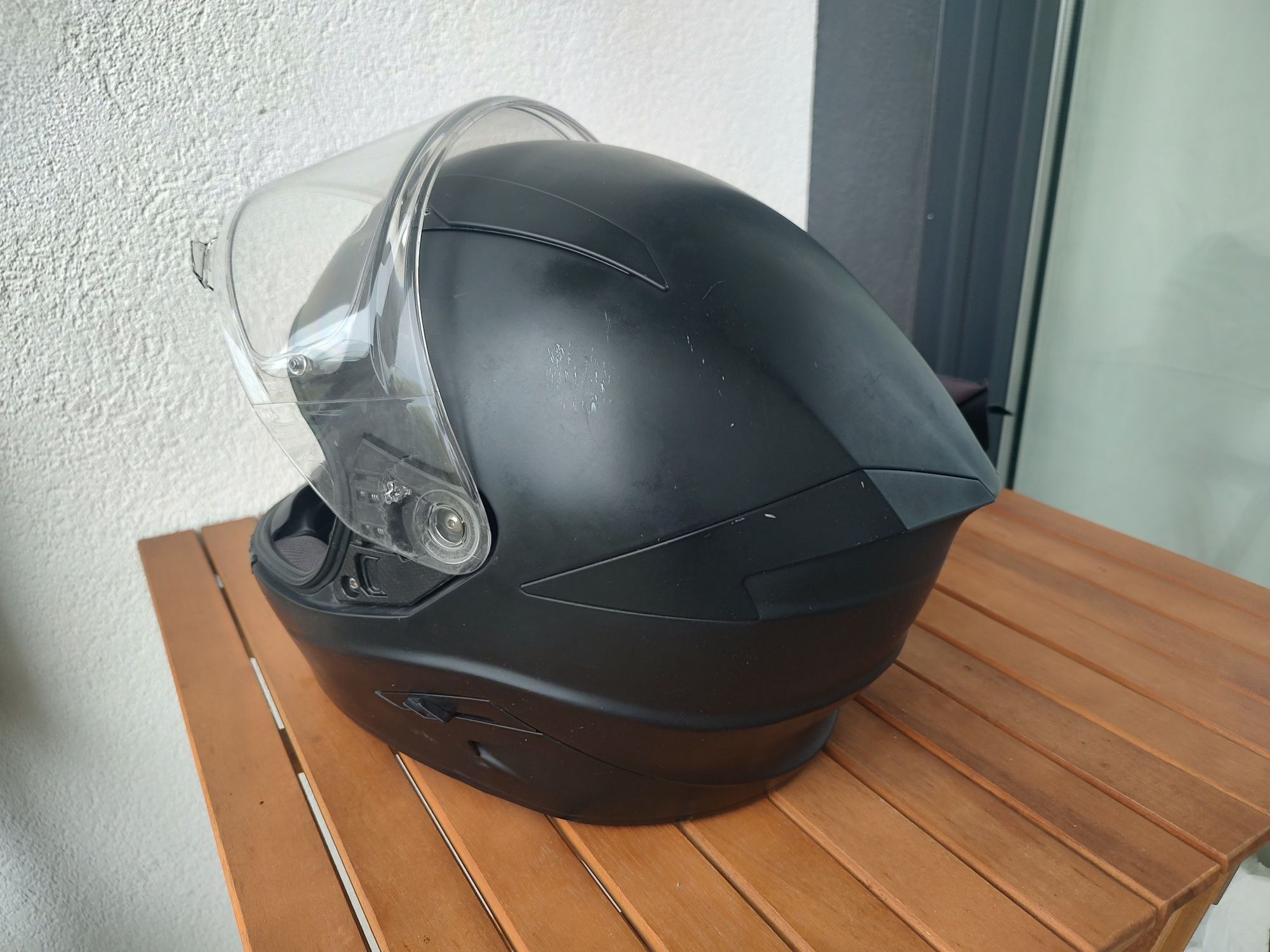 Kask motocyklowy Suomy speedstar włókno węglowe wizjer iridium