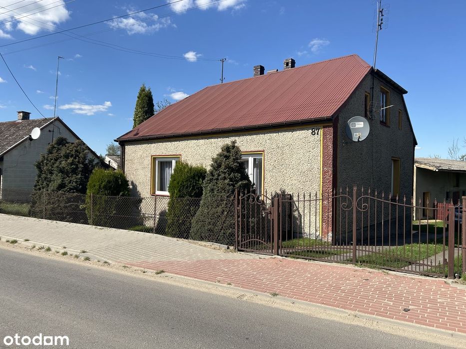 Dom jednorodzinny pod Wieluniem w dobrym stanie z działką 0,5ha