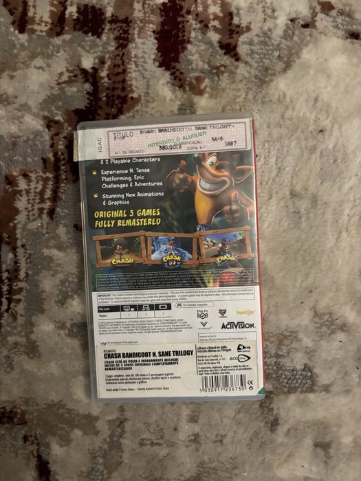 CRASH Nintendo Switch