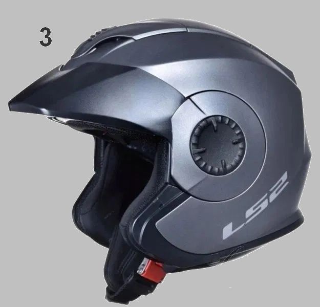 Nowy KASK LS2 OF570 Verso Solid blenda otwarty chopper