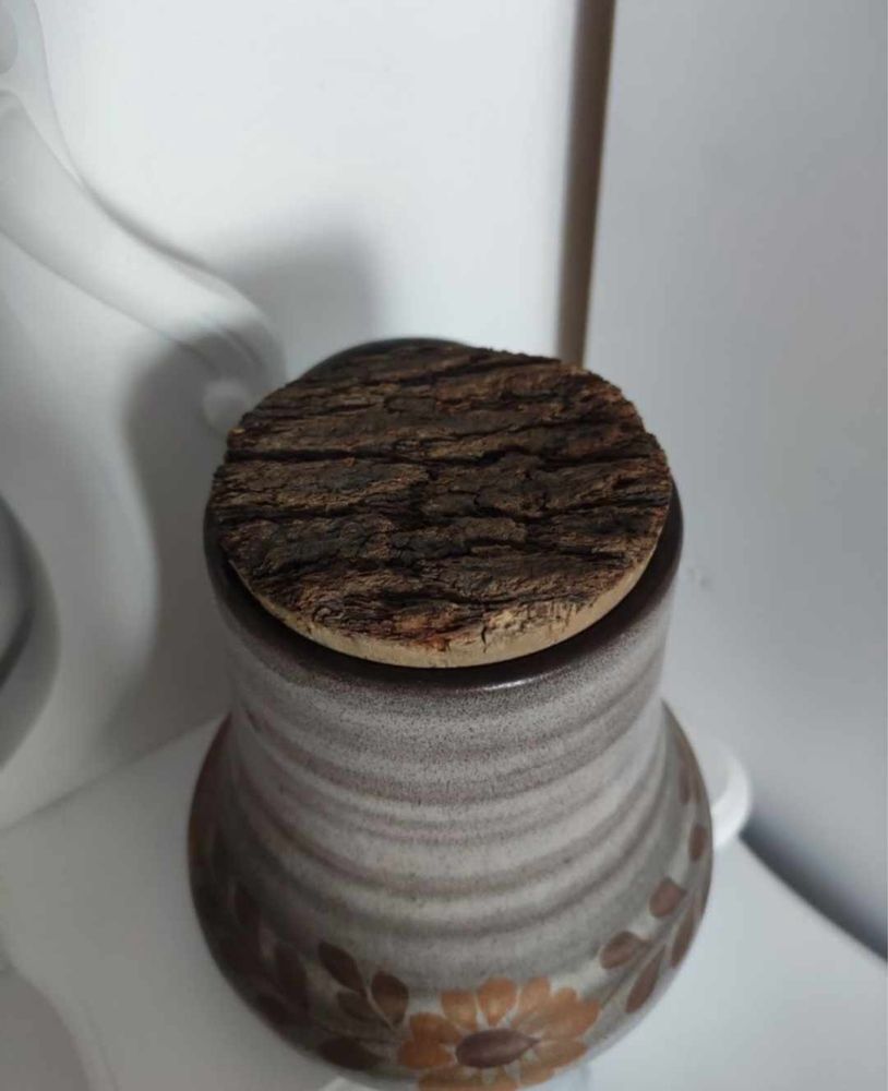 Ceramiczny pojemnik z korkiem nr.1411