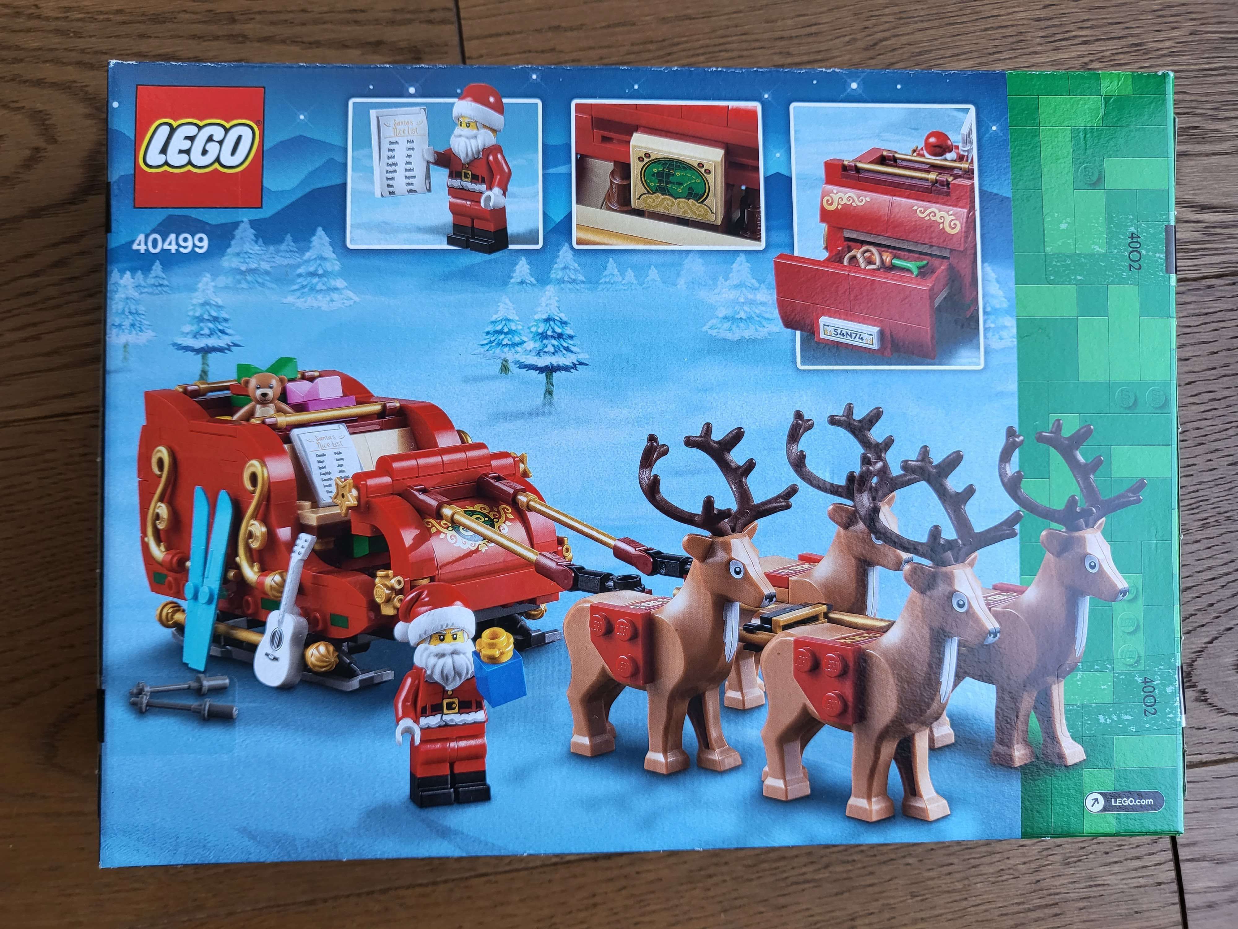Lego Sanie Świętego Mikołaja 40499