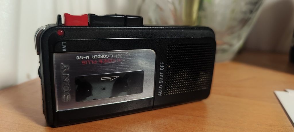 Dyktafon Sony na Mikro kasety M-470