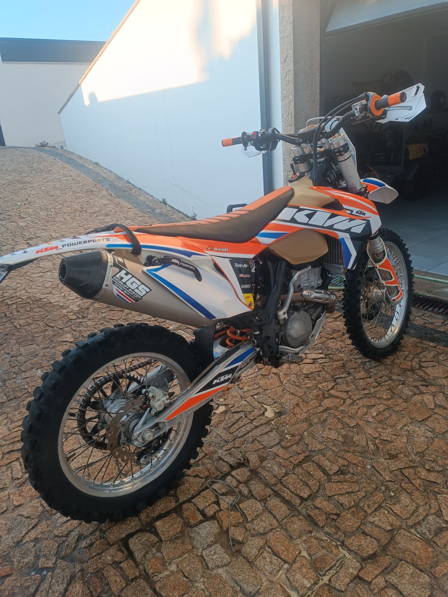 KTM sx-f 250 enduro como nova