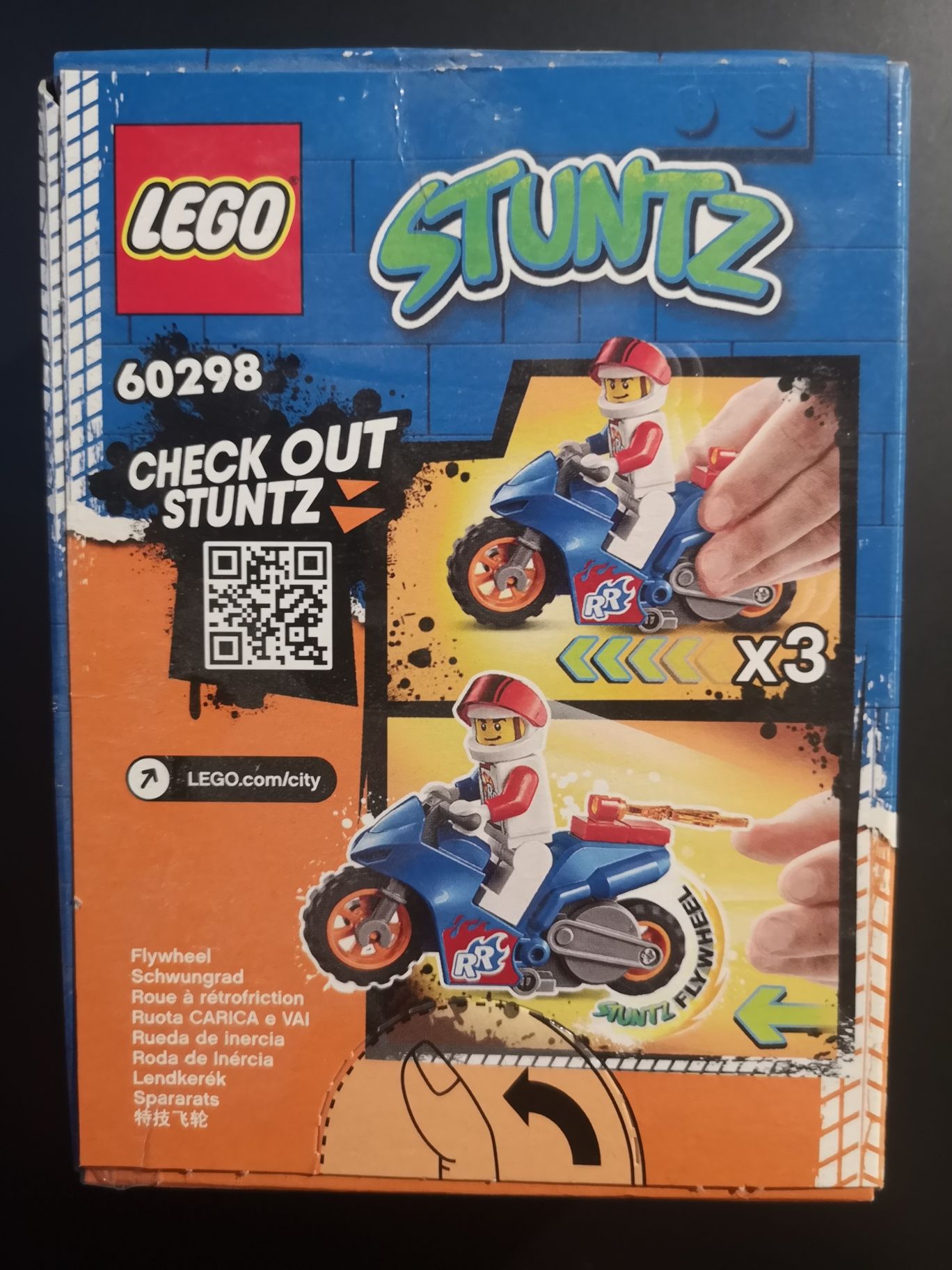 Klocki Lego City 60298 motor Stuntz