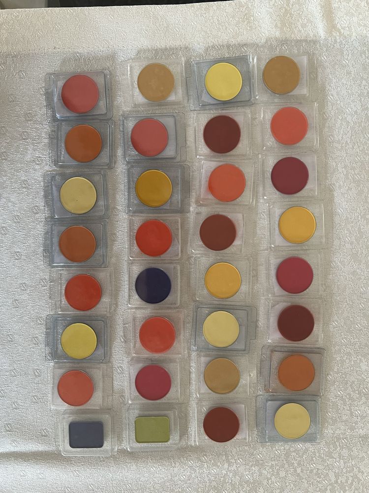 cienie do powiek Pierre René – PRO Palette March System zestaw komplet