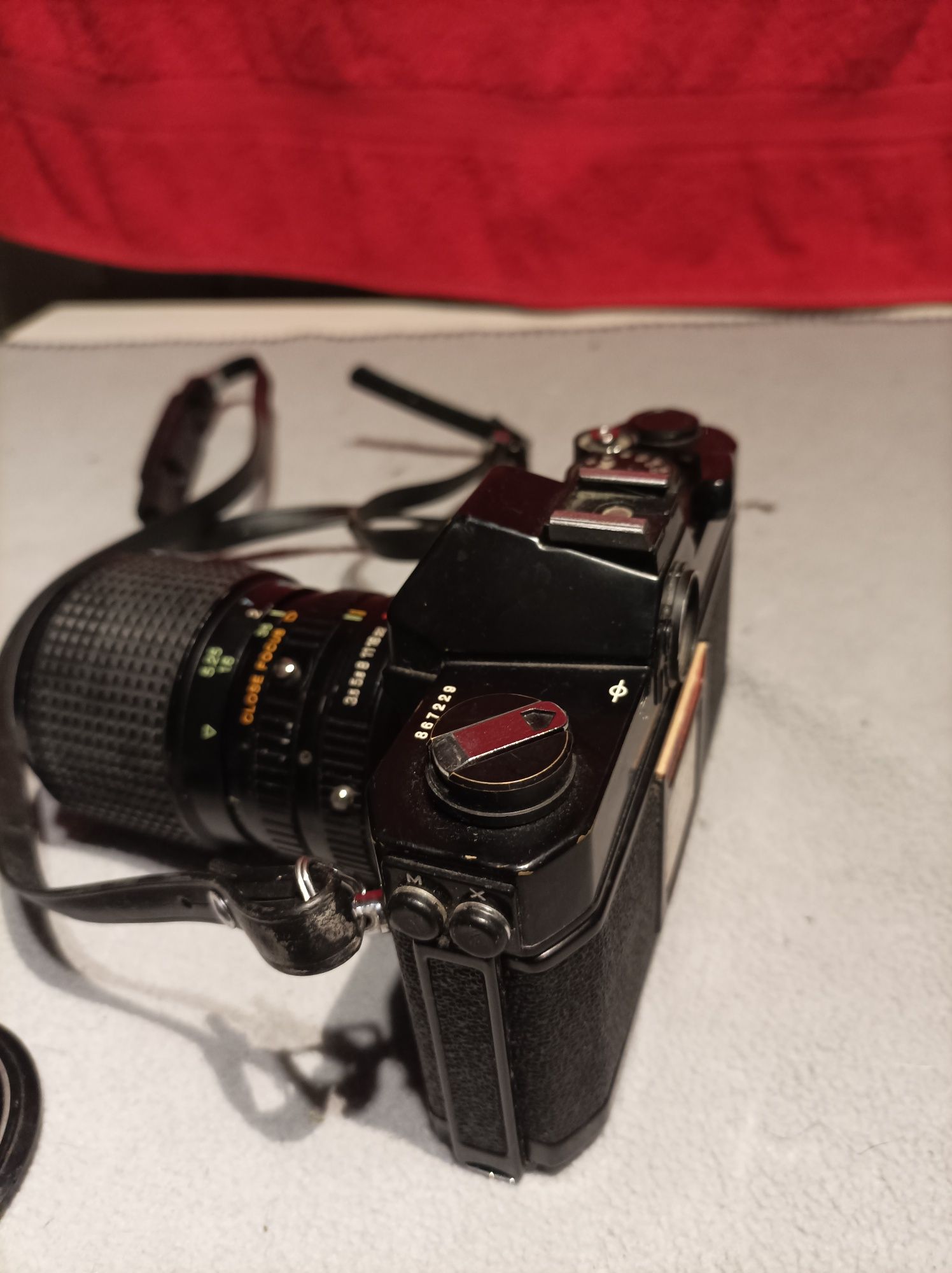 Aparat Konica Autoreflex T3 + Tokina 35-105. Idealny!. Tanio!