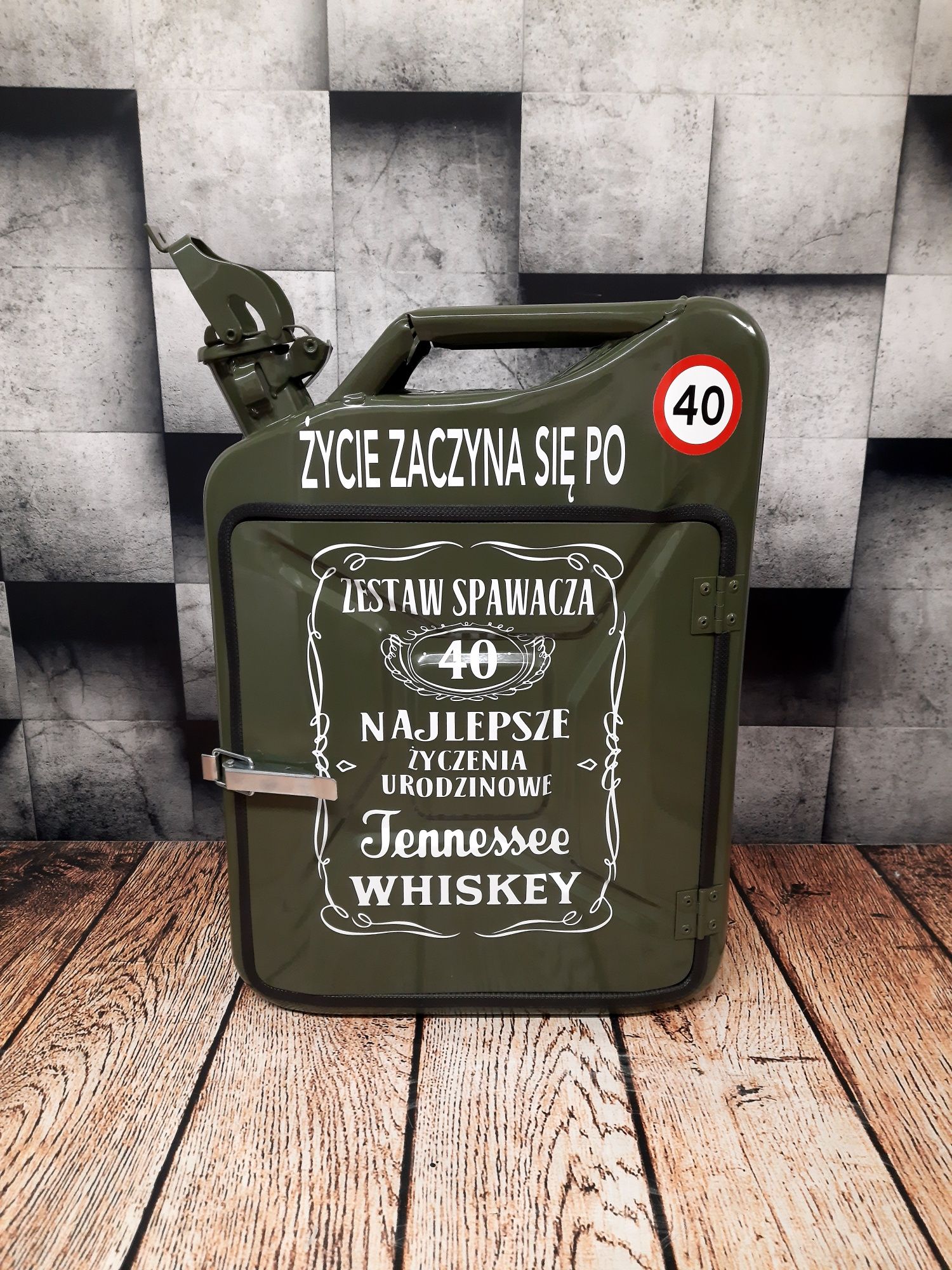 Kanister Barek dla wędkarza i myśliwego + gadżety prezent Urodzinowy
