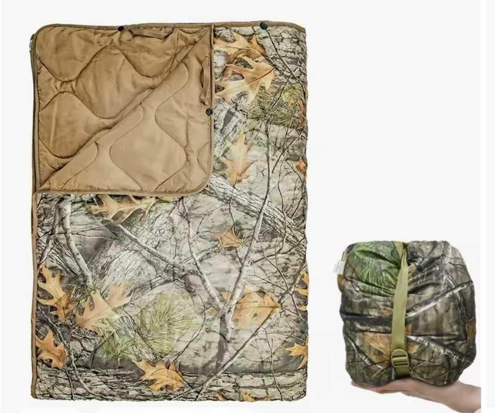 Вубі (woobie), тонка ковдра аутдор, realtree