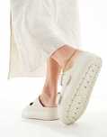 Asos Design 41 Klapki Off White Freestyle R11961
