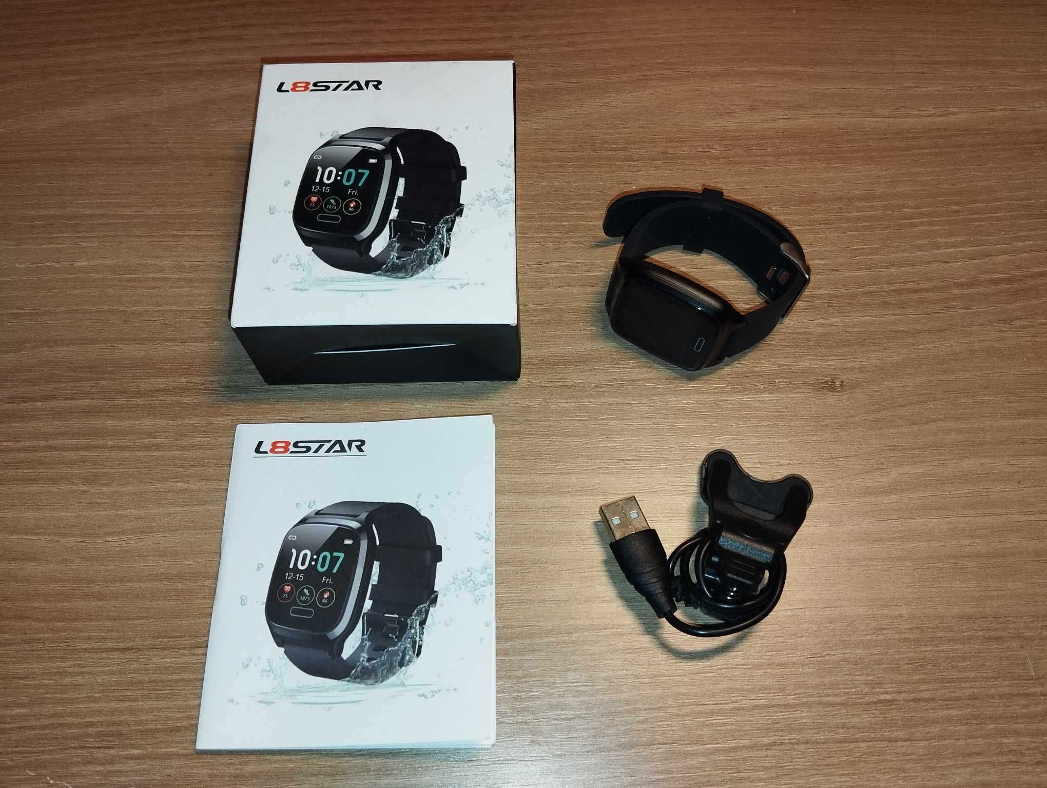 Smartwatch - Zegarek - L8STAR - Czarny