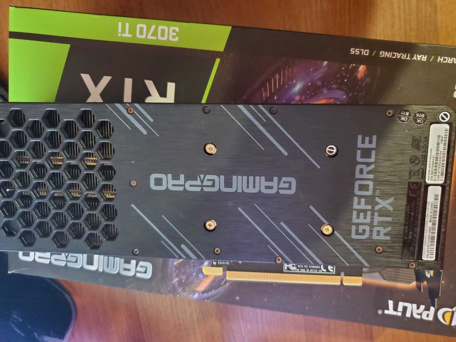 Відеокарта PALIT GamingPro Geforce RTX 3070Ti 8GB GDDR6X