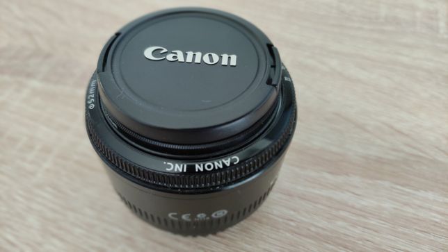 Obiektyw Canon EF 50mm 1:1.8 STM + filtr UV