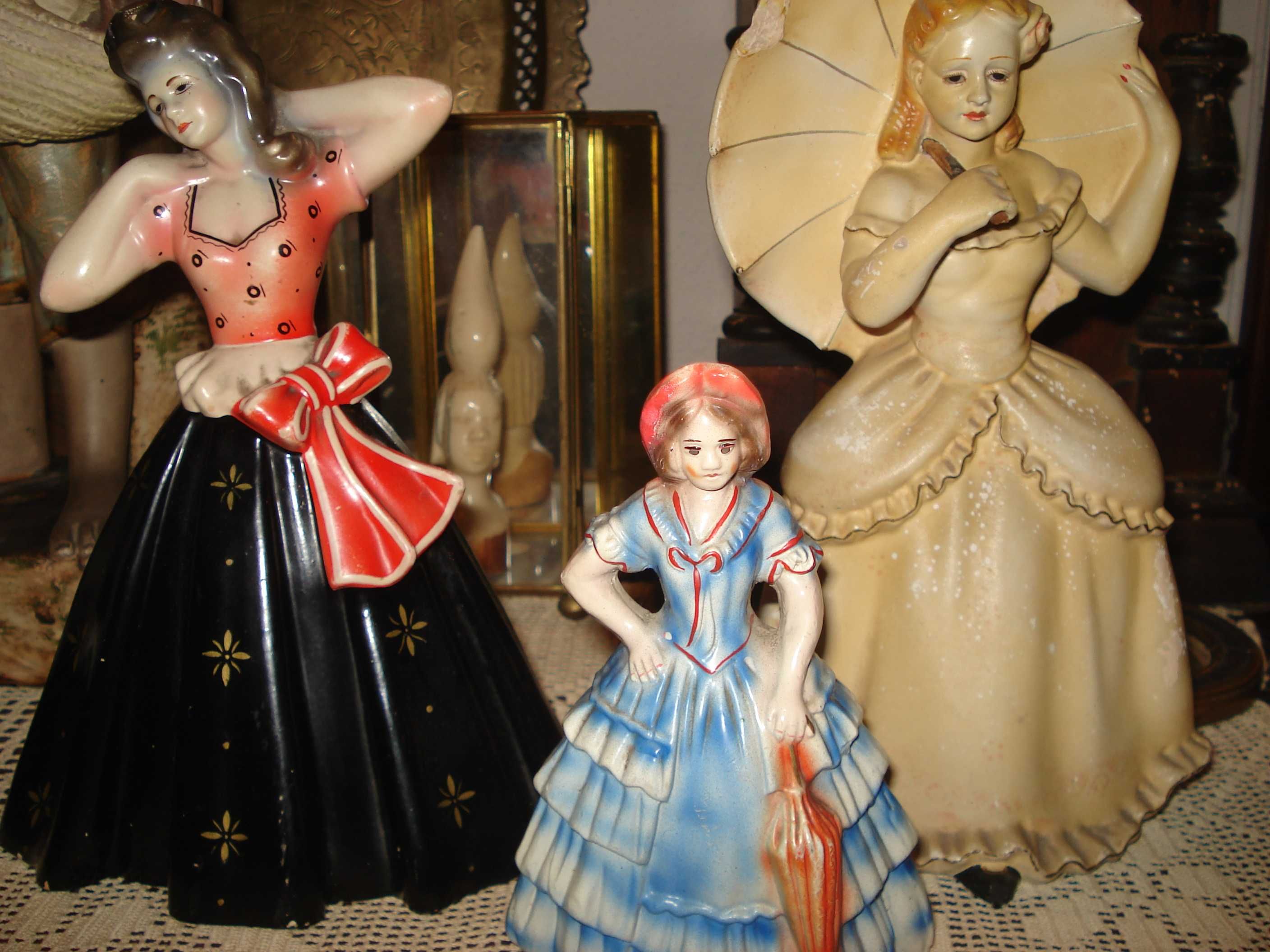Bonecas em louça anos 30