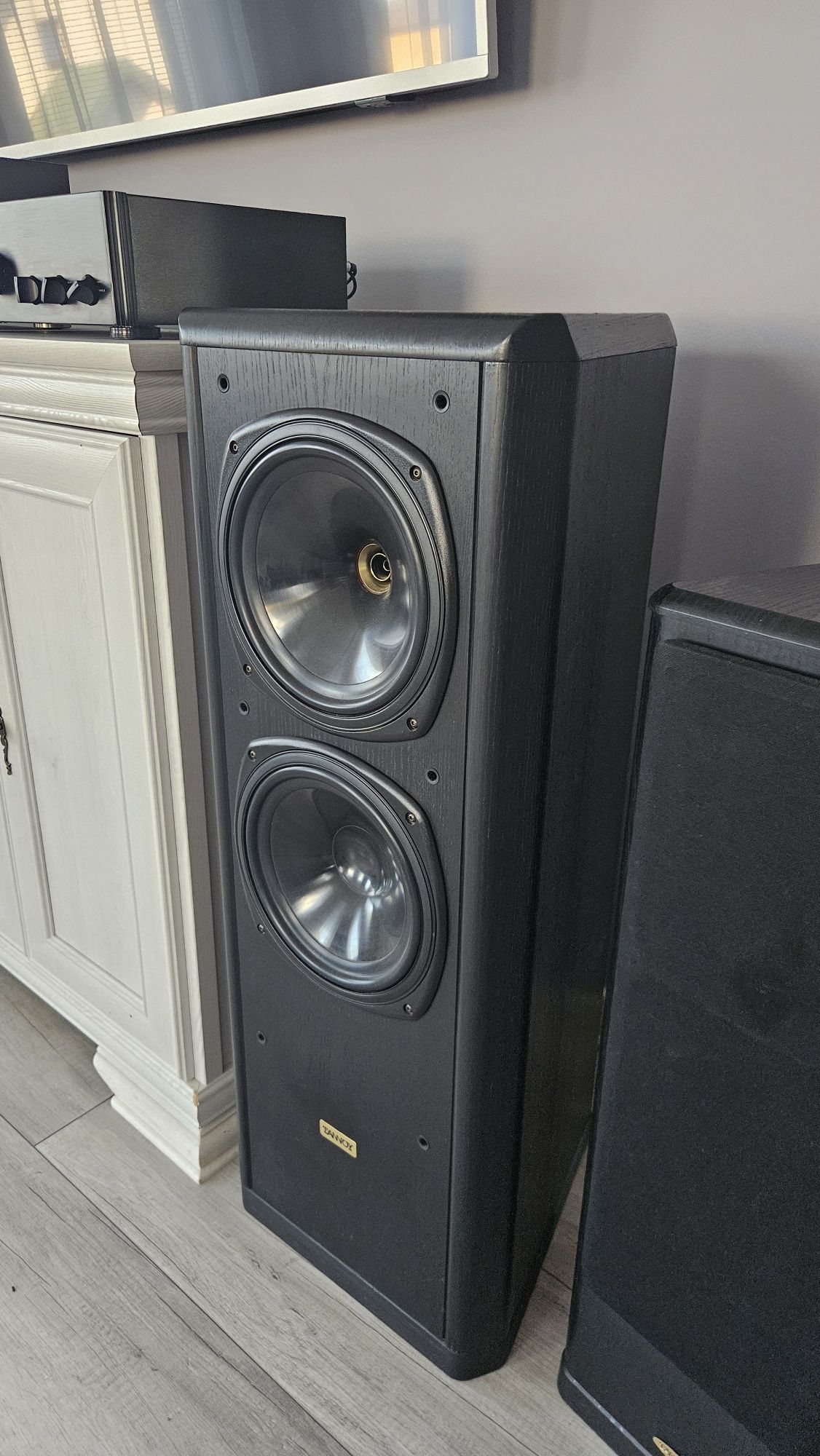 Kolumny Podlogowe Tannoy D700 Top Stan Czarne Black Ash