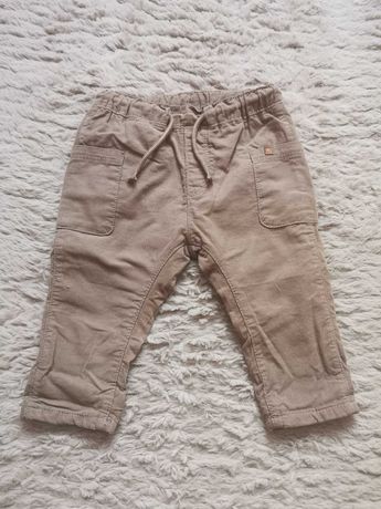 Nowe zimowe spodnie dla chłopca na rozmiar 74