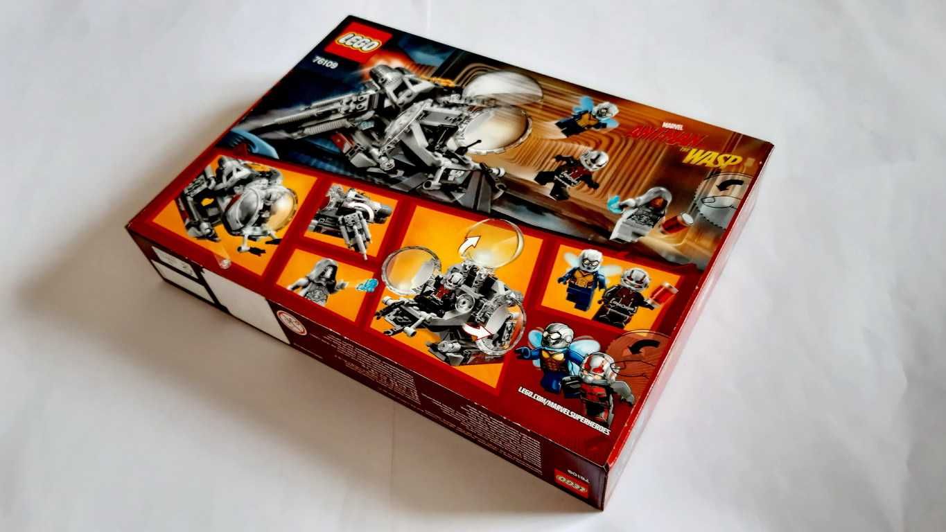 LEGO Super Heroes Marvel 76109 Quantum Realm Explorers selado