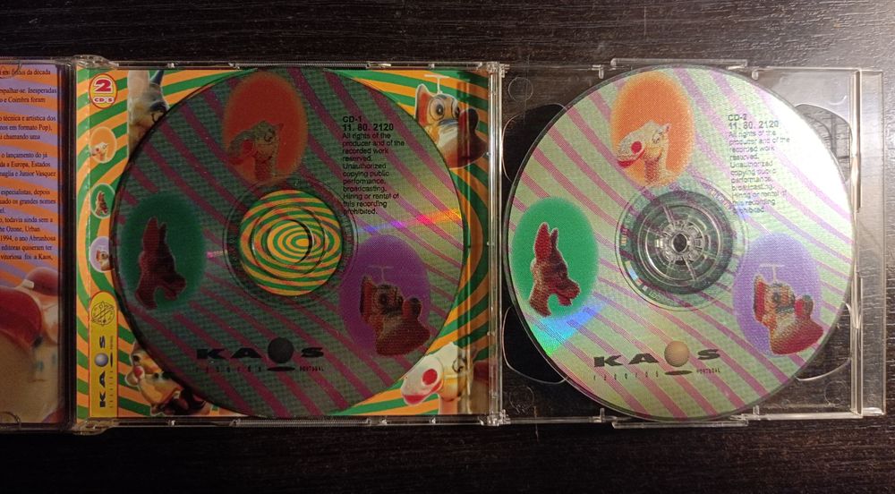 Kaos tottaly mix 3 cd duplo