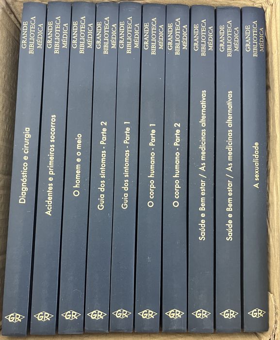 GRANDE BIBLIOTECA MÉDICA (9 volumes)