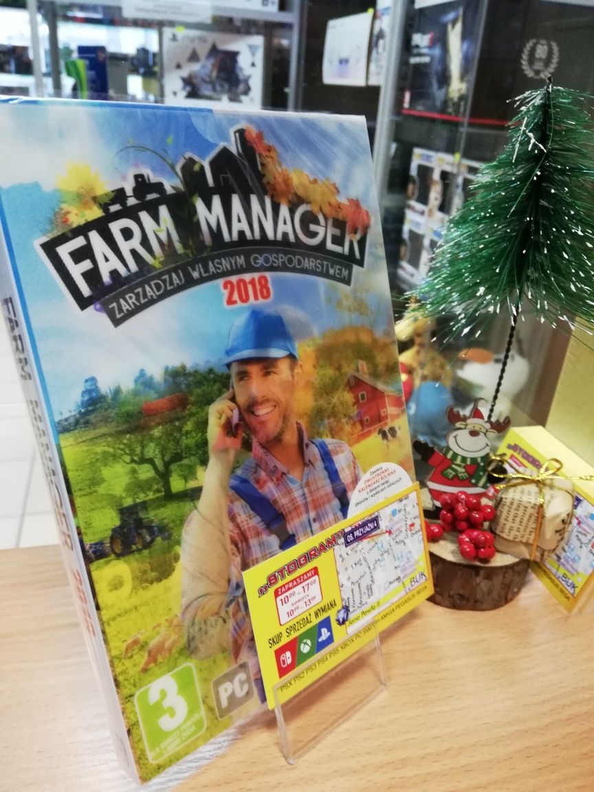 PC Farm Manager 2018 Nowa PL Symulator Managera Farmy na Komputer