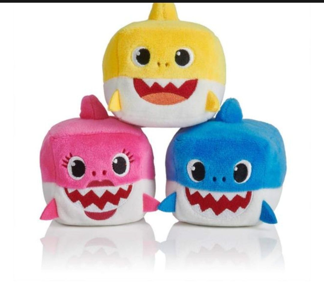 Мягкая музыкальная игрушка акула куб WowWee Pinkfong