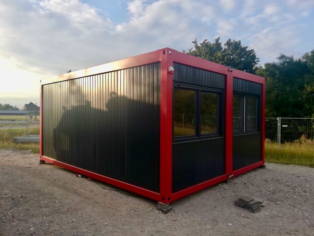Kontener biurowy budowlany mieszkalny 6x5 - Produkcja na Zamówienie