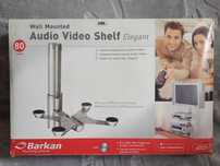 Uchwyt – półka na ścianę do sprzętu audio - video Barkan model 80