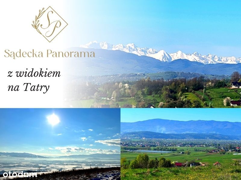 Apartament z widokiem na Tatry ! Ogród z Panoramą Beskidu Sądeckiego!