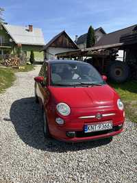 Fiat 500, 1.2 benzyna, szklany dach