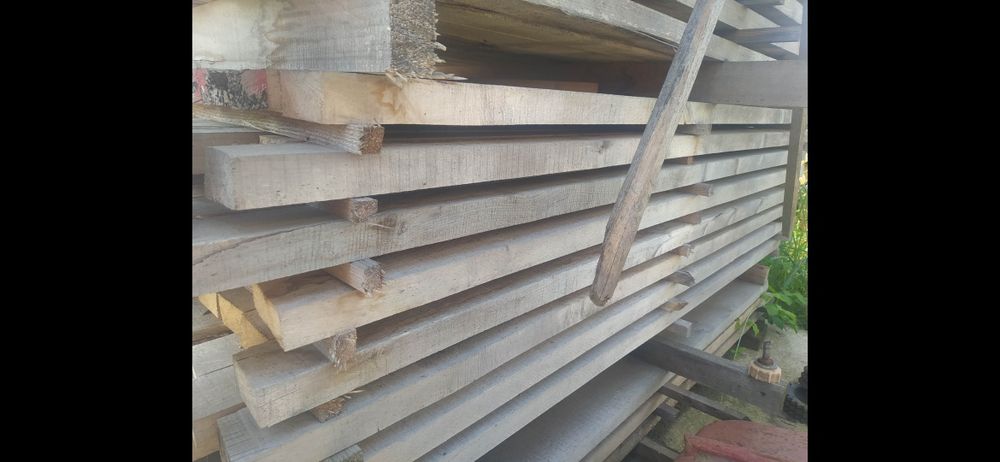 Deski olchowe na ławki stoły deska 4x8x160cm. 4x15x160