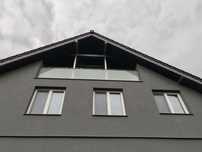 Balustrada szklana, szkło hartowane, balkon