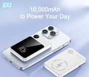 Powerbank magnetyczny 10000 mAh, bezprzewodowy, przenośny. Nowy.
