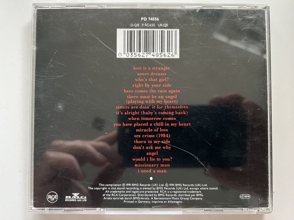Eurythmics - The Best Of płyta CD