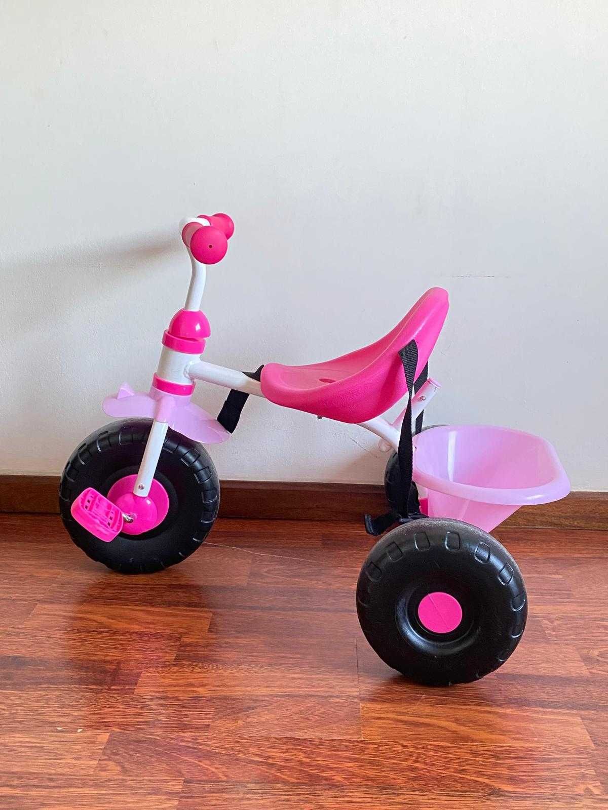 Triciclo Infantil Molto Urban Trike 3 em 1 Rosa