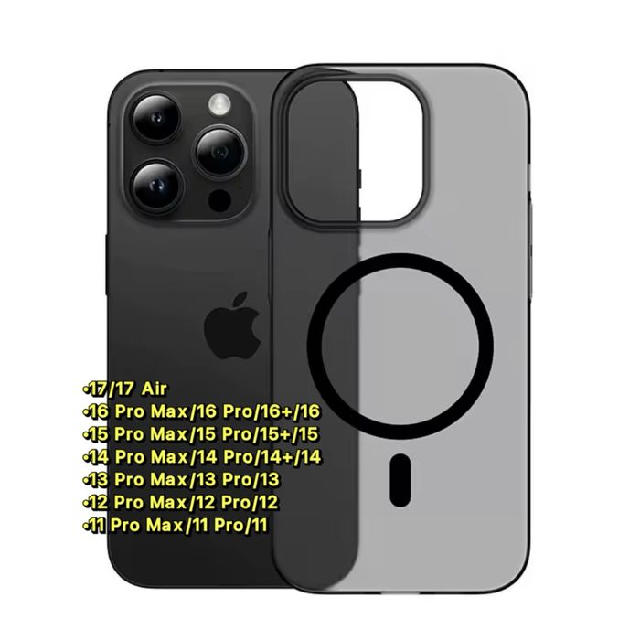 Матовый ультратонкий чехол на IPhone 15 Pro Max, 16 Pro Max-11 Pro,Air