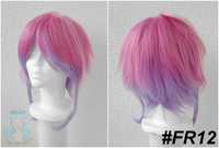 Hypnosis Mic Ramuda Amemura różowa fioletowa peruka cosplay wig