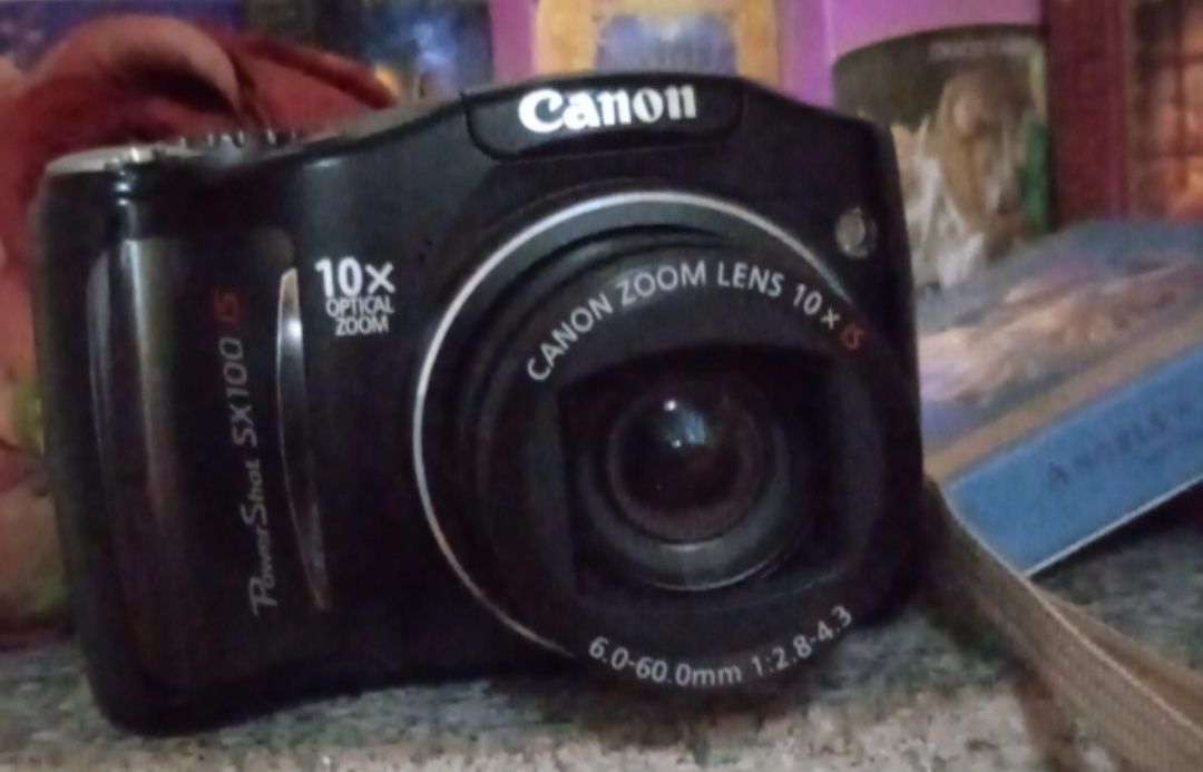 Máquina fotográfica canon