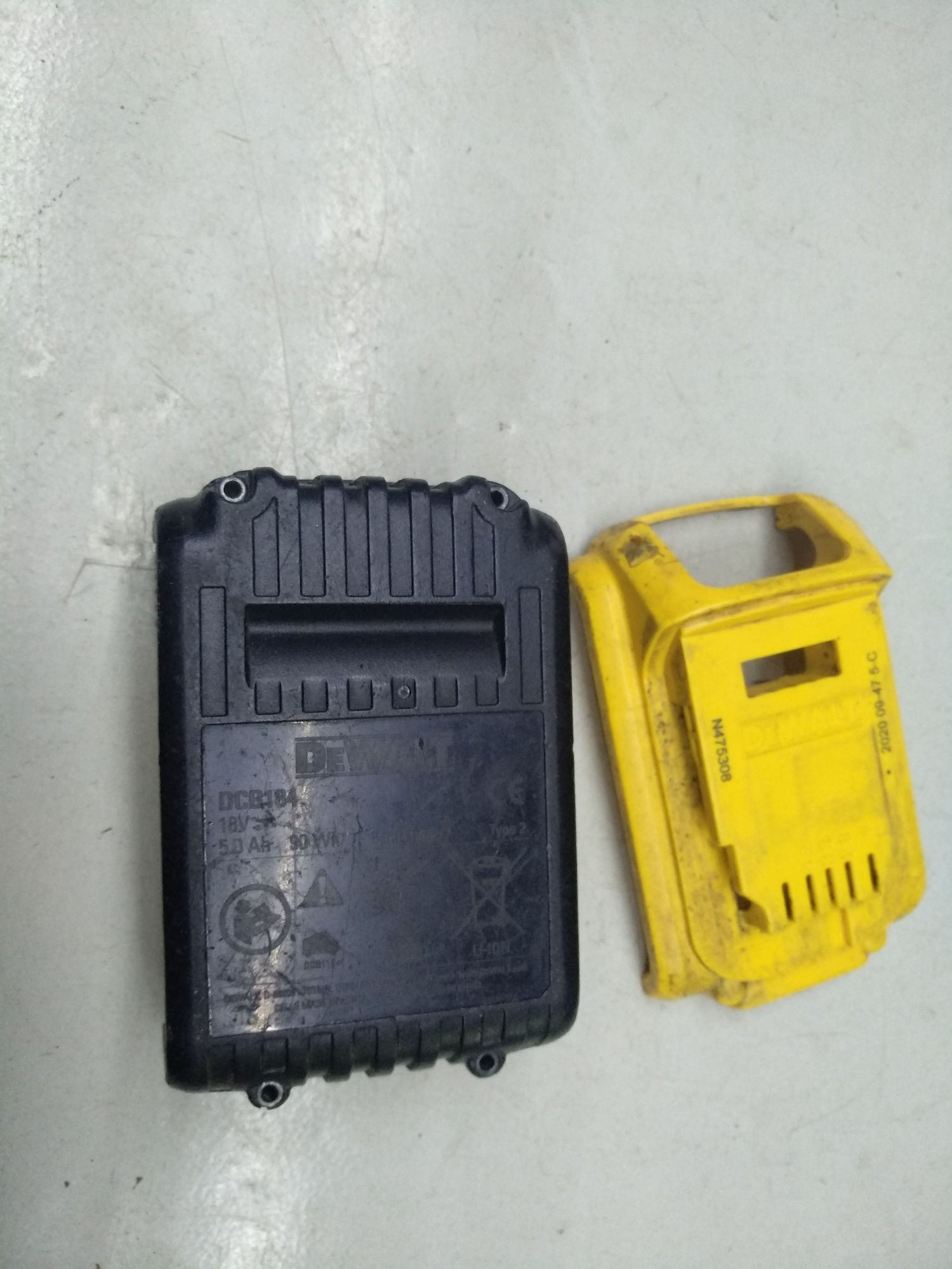 DeWALT DCB184 оригинальный корпус аккумулятора девольт 5ah