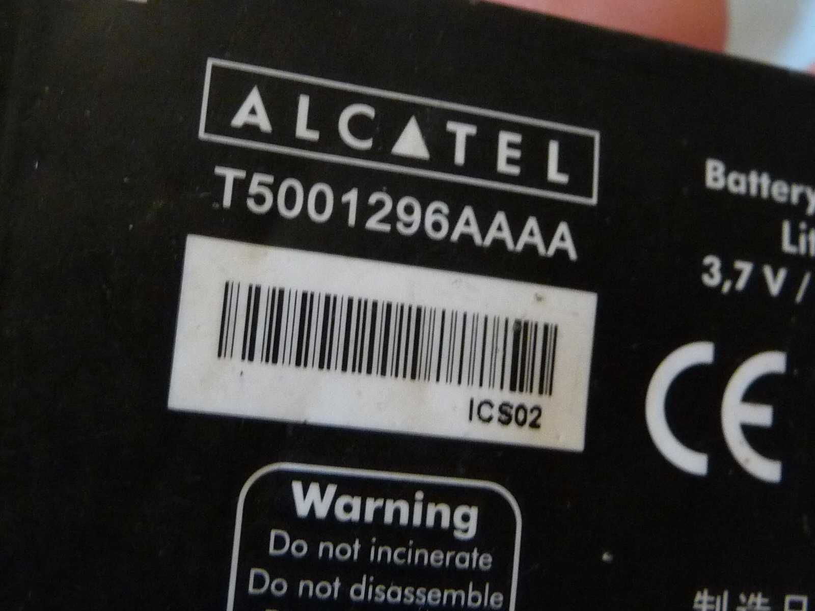 Аккумуляторные батареи "Alcatel"