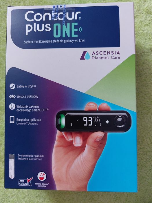 Glukometr nowy contour