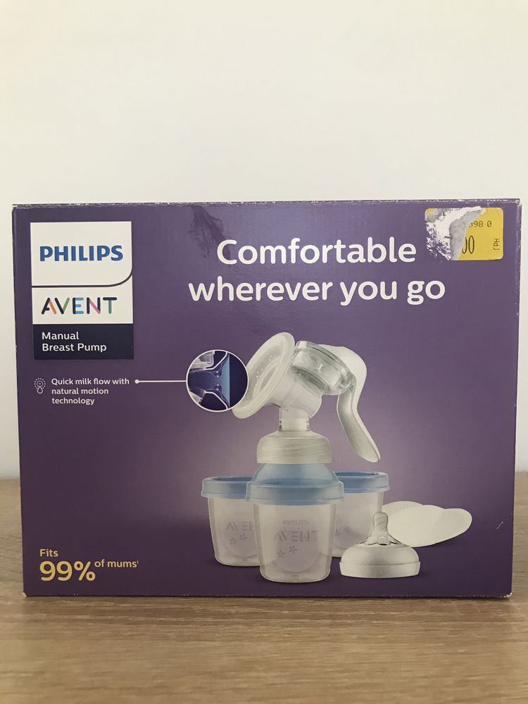 Молоковідсмоктувач philips avent ручний