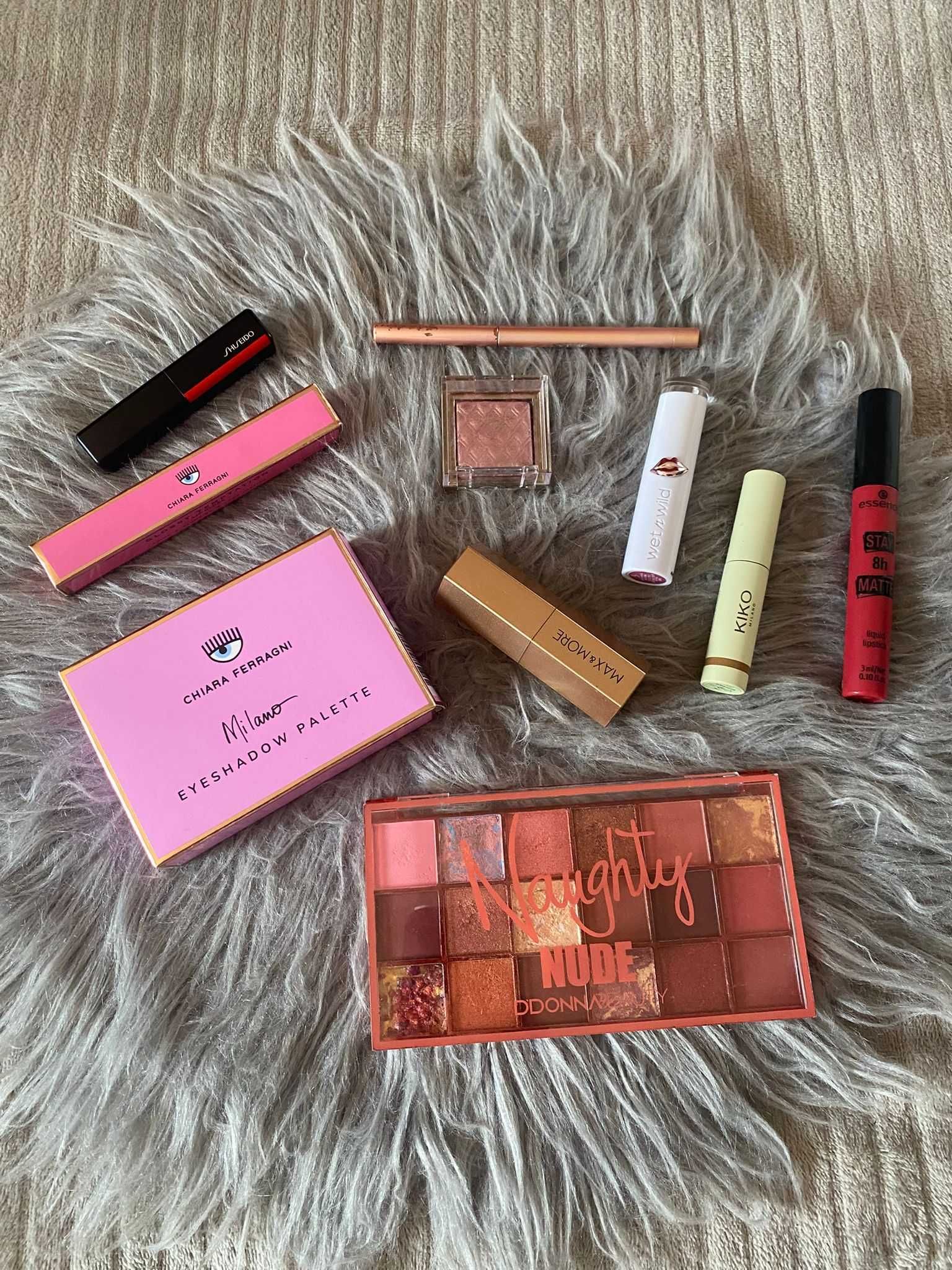 Lote Conjunto de Maquilhagem Sephora, Rare Beauty, Kiko, Fenty Beauty