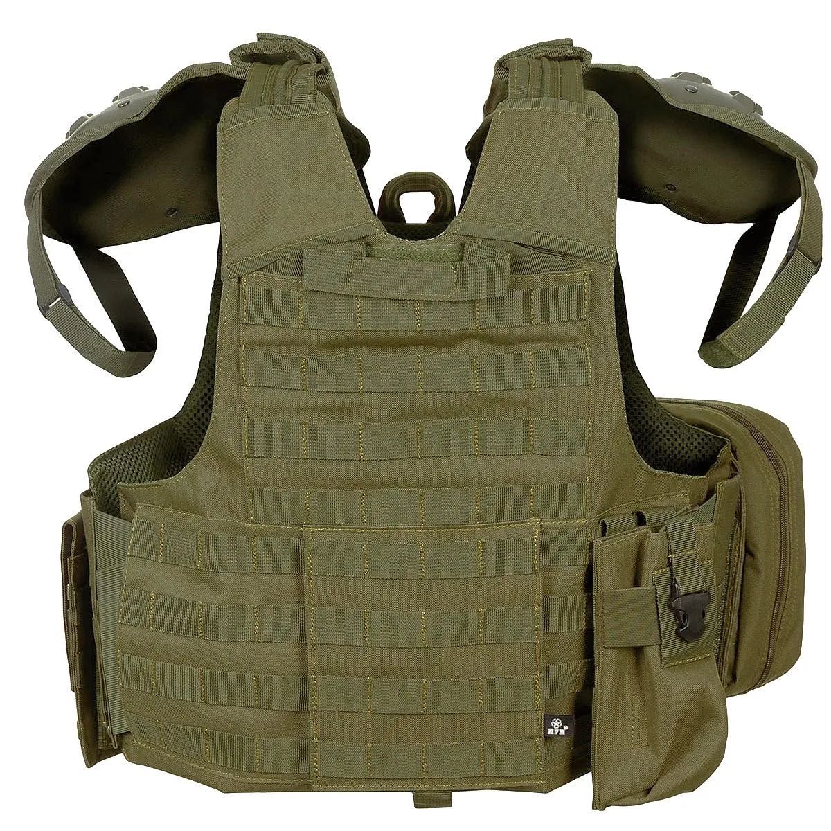 Плитоноска MFH Combat Vest with quick Release OD Green